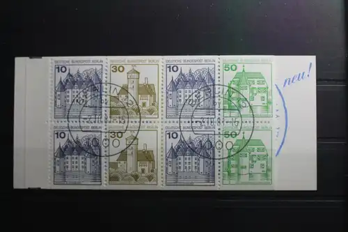 Berlin MH 11f PF VIII oZ gestempelt Plattenfehler #SK372