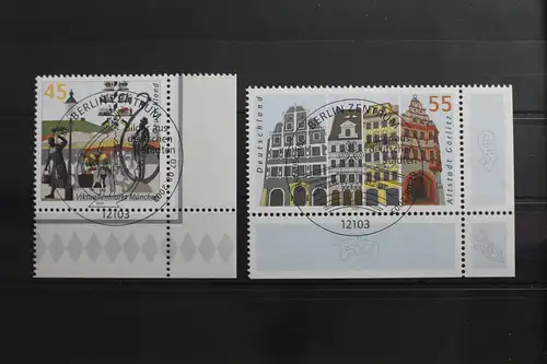 BRD 2356-2357 gestempelt Vollstempel Eckrand Bundesrepublik #SJ868