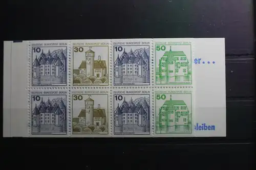 Berlin MH 11g PF VIII oZ postfrisch Plattenfehler #SK369