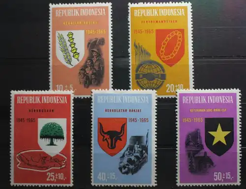 Indonesien 490-494 postfrisch #SK675