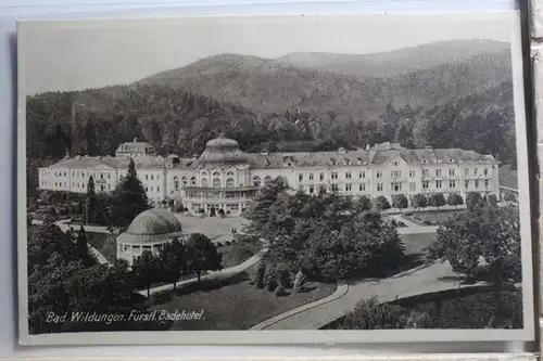 AK Bad Wildungen Fürstl. Badehotel 1935 #PF297