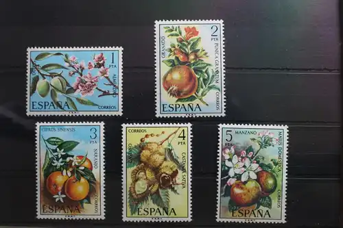 Spanien 2146-2150 postfrisch Obstbaumblüten #SK071