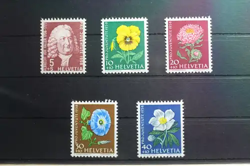 Schweiz 663-667 postfrisch #SL130