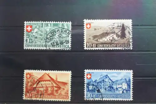 Schweiz 460-463 gestempelt #SL046