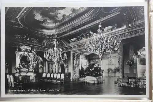 AK Baden-Baden Kurhaus, Salon Louis XIV #PF326