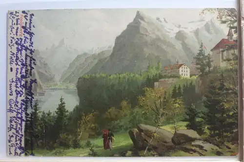AK Seelisberg Künstlerkarte 1903 #PE678
