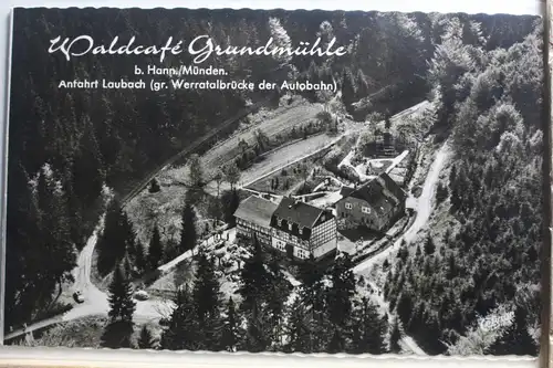 AK Laubach Waldcafe u. Ferienheim Grundmühle Mehrbildkarte #PE778