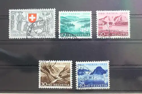 Schweiz 570-574 gestempelt #SL458