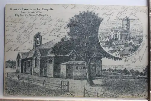 AK Frankreich Künstlerkarte (La Chapelle) Feldpost 1915 #PE696
