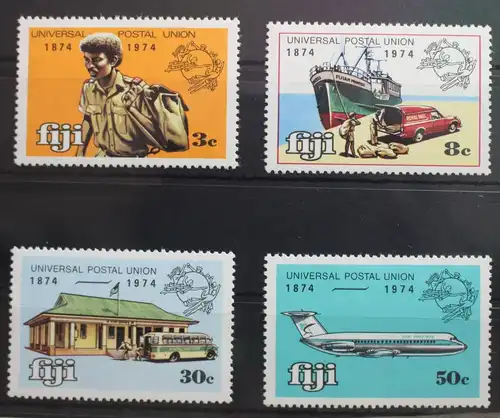 Fidschi 320-323 postfrisch Weltpostverein UPU #SL370