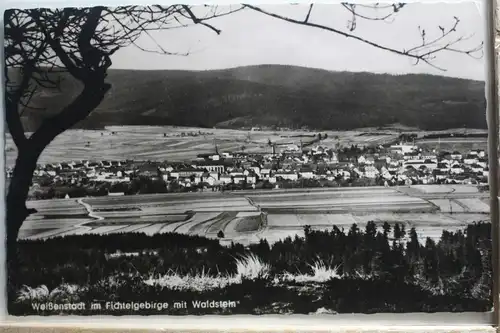 AK Weißenstadt im Fichtelgebirge mit Waldstein #PE794