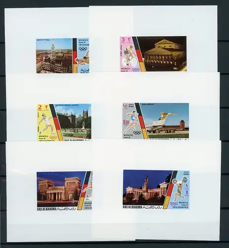 Ras al Khaima 724-29 postfrisch Olympia #IF202