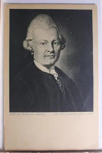 AK Deutschland Gotthold Ephraim Lessing - A. Graff #PE781