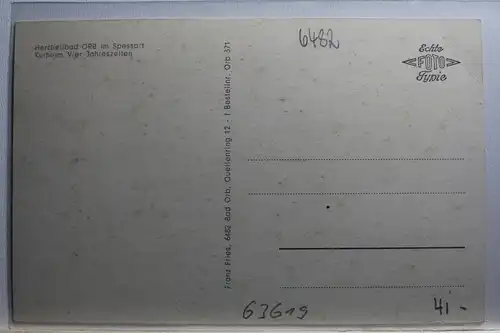 AK Bad Orb Kurheim Vier Jahreszeiten #PE838