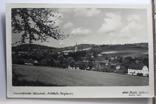 AK Wehrsdorf Ortsansicht 1955 #PE818