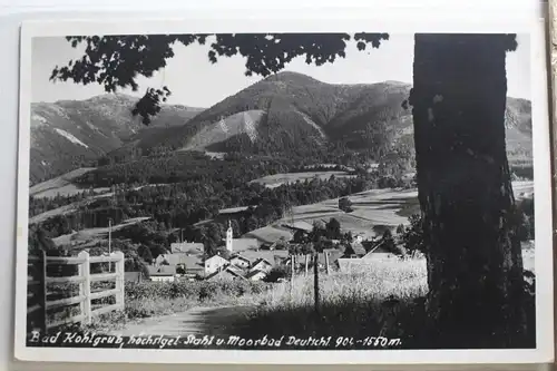 AK Bad Kohlgrub höchstgel. Stahl- u. Moorbad Deutschlands 1954 #PE871