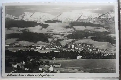 AK Weiler Luftkurort i. Allgäu mit Nagelfluhkette #PE920