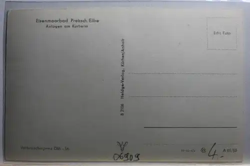 AK Pretzsch / Elbe Eisenmoorbad - Anlagen am Kurheim #PE870