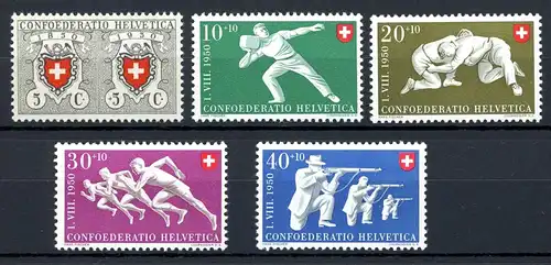 Schweiz 545-549 postfrisch Pro Patria #IS646