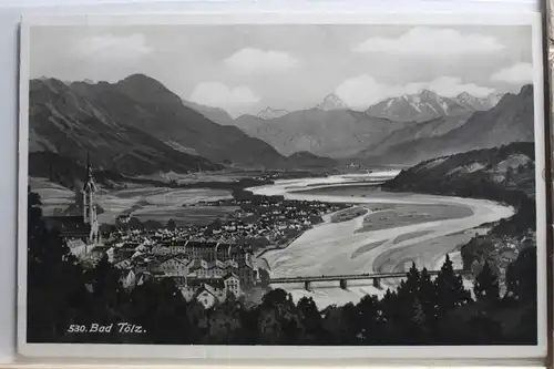 AK Bad Tölz Ortsansicht 1937 #PE937