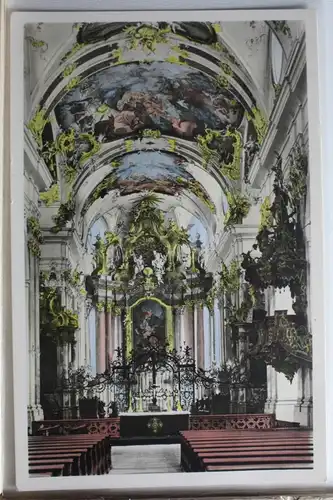 AK Amorbach (Unterfr.) Abteikirche - Der Hochaltar #PE945