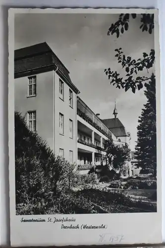AK Dernbach / Westerwald Saatorium St. Josefshaus 1957 #PE857