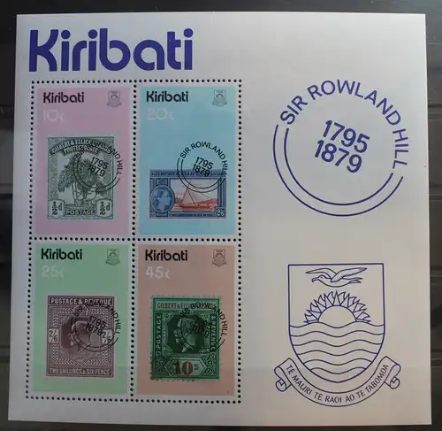 Kiribati Block 6 mit 338-341 postfrisch #SN019