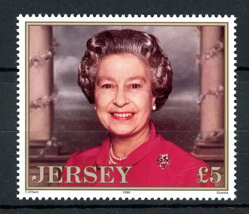 Jersey 734 postfrisch Queen Elizabeth II. #IS634