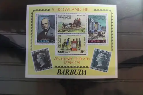 Barbuda Block 41 mit 439-442 postfrisch #SN017