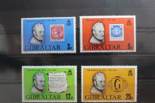 Gibraltar 387-390 postfrisch #SN417