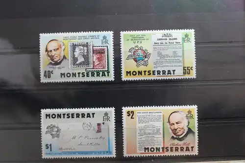 Montserrat 406-409 postfrisch #SN477