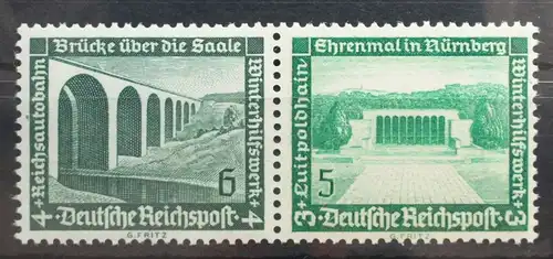 Deutsches Reich Zd W121 postfrisch #SO308