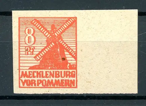 SBZ Mecklenburg-Vorpommern 29 y b postfrisch geprüft Kramp BPP #GJ029