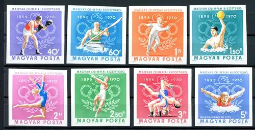 Ungarn 2616-2623 postfrisch Olympische Spiele #ID010