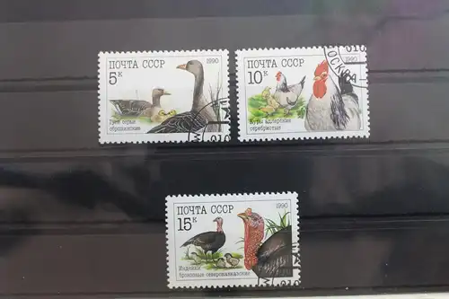 Sowjetunion 6102-6104 gestempelt #SP745