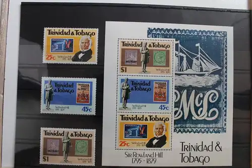 Trinidad und Tobago 401-403, Block 29 mit 401-403 postfrisch #SO737