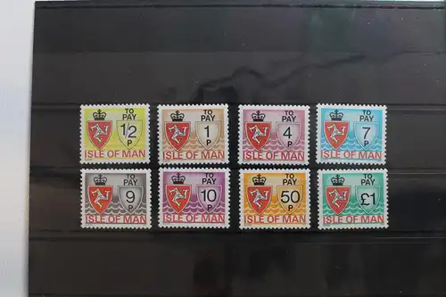 Großbritannien Isle of Man Portomarken 9-16 postfrisch #SO907