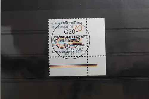 BRD 3291 gestempelt als Eckrand mit Vollstempel #SP401