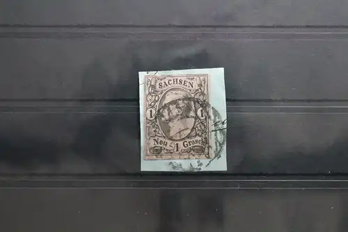 Altdeutschland Sachsen 9 gestempelt #SQ421