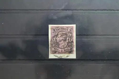 Altdeutschland Sachsen 9 gestempelt #SQ434