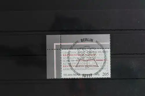 BRD 2868 gestempelt Eckrand mit Vollstempel #SR277