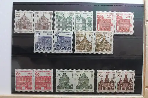Berlin 242-249 postfrisch als waagerechte Paare #SR118