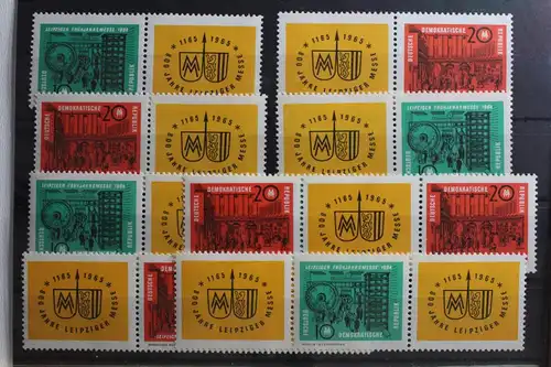 DDR W Zd 118 - W Zd 125 postfrisch #SR996