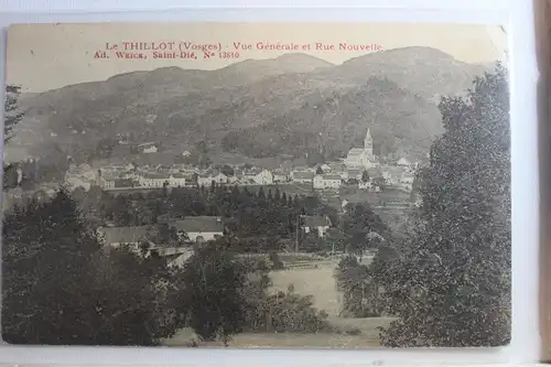 AK Le Thillot Vue Générale et Rue Nouvelle 1922 #PF501