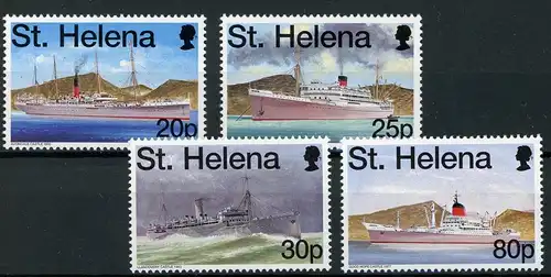 St. Helena 724-27 postfrisch Schiff #IF593