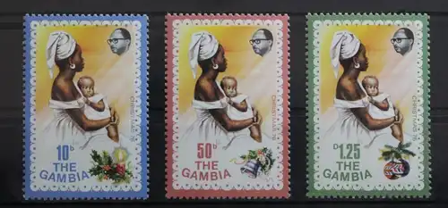 Gambia 329-331 postfrisch #ST396