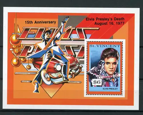 St. Vincent Block A 231 postfrisch Musik #IN227