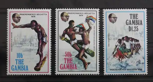 Gambia 368-370 postfrisch #ST414