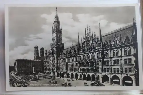 AK München Marienplatz u. neues Rathaus #PF563