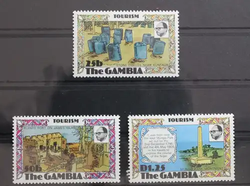 Gambia 342-344 postfrisch #ST399